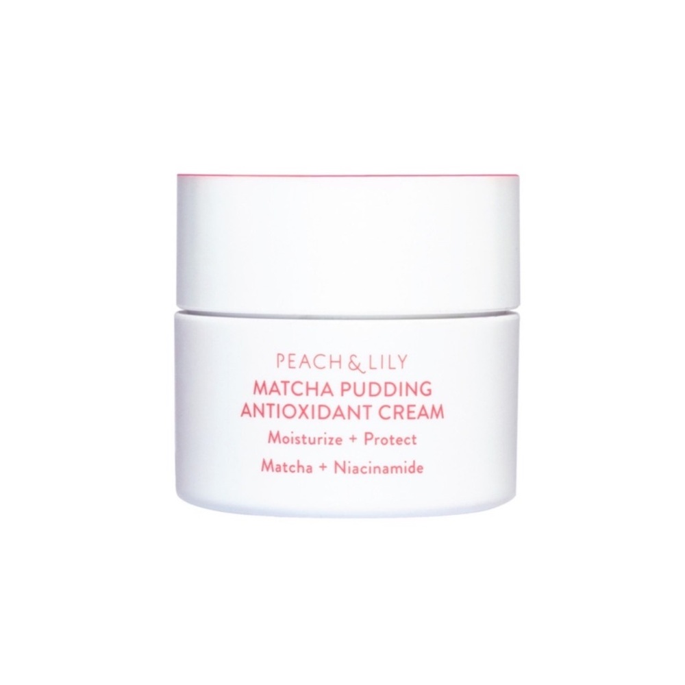 Peach & Lily Matcha pudding antioxidant cream